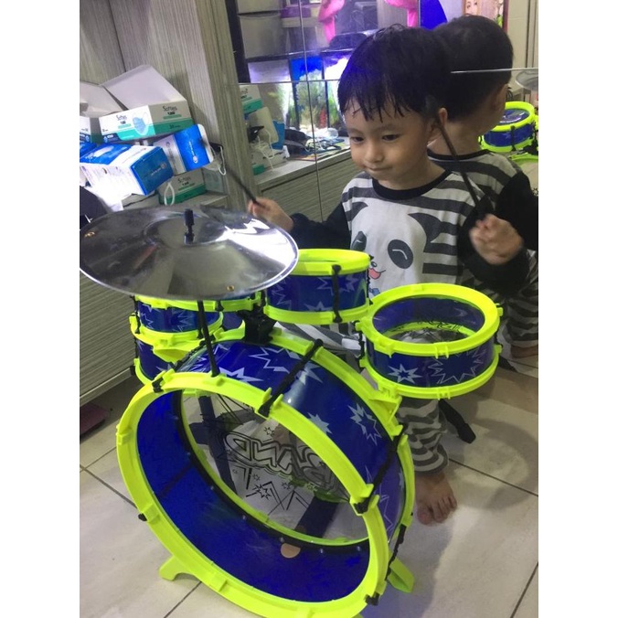MAINAN ANAK DRUM SET BIG BAND FULL SET LENGKAP - DRUM SET BIGBAND ANAK