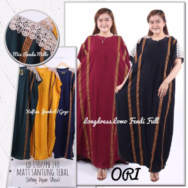 LONGDRESS  ARABIAN model kalaong renda fff  kuran jumbo