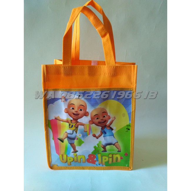 Tas Ultah Ulang Tahun Anak Karakter UPIN IPIN | Godiee Bag