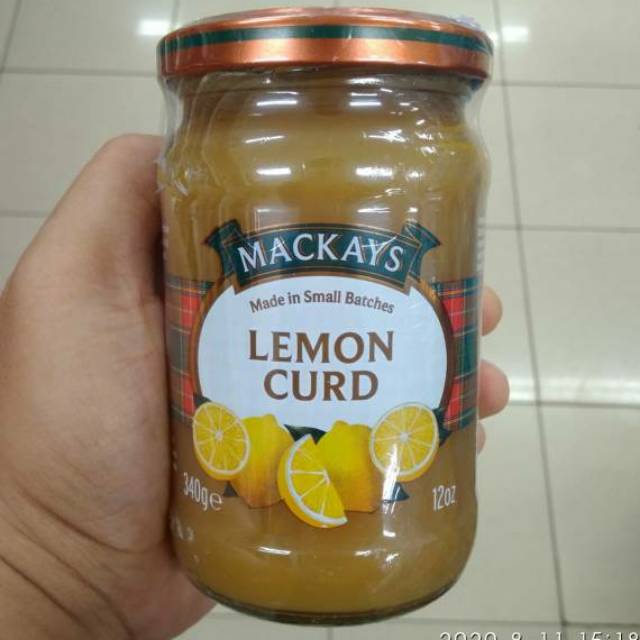 

Selai MACKAYS Lemon Curd 340g
