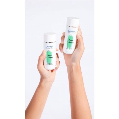 Skincare BPOM Glowing, Toner, Acne Toner, Layna Skincare