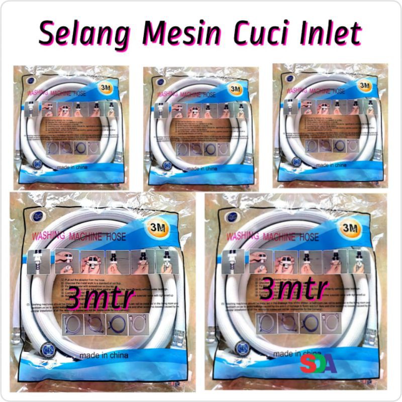 Selang Mesin Cuci Inlet 3m Termurah