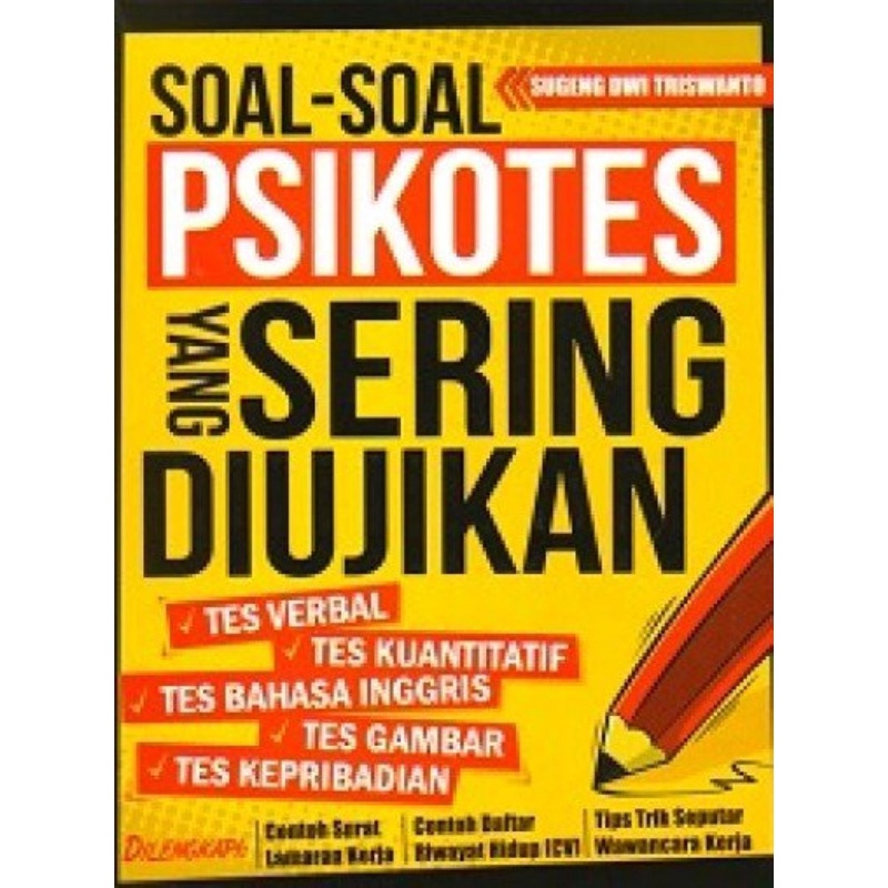 Jual Buku Soal Soal Psikotes Yang Sering Diujikan Shopee Indonesia