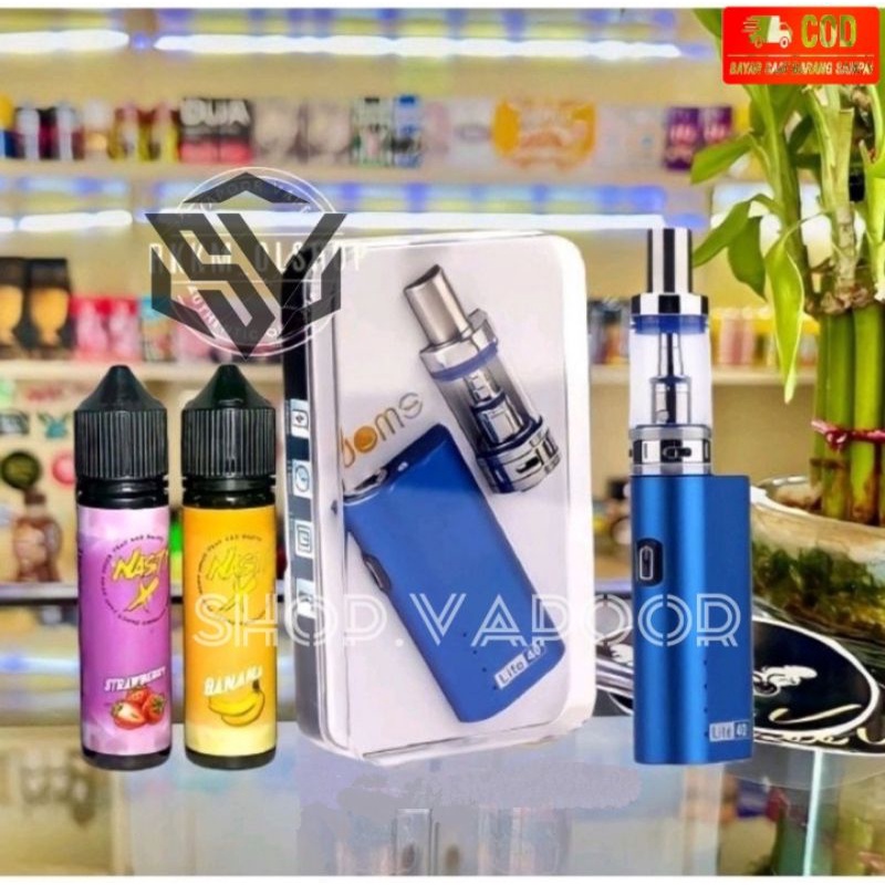 Terbaru New elektronik lainnya VAPOOR JOMO LITE 40 full set free 10ml My one jaya