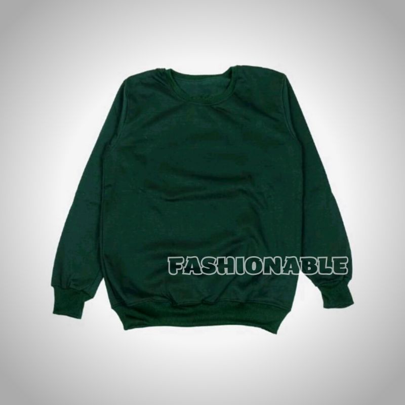 Jual REAL PICT !! // CREWNECK BASIC POLOS // SWEATER POLOS // SWEATER