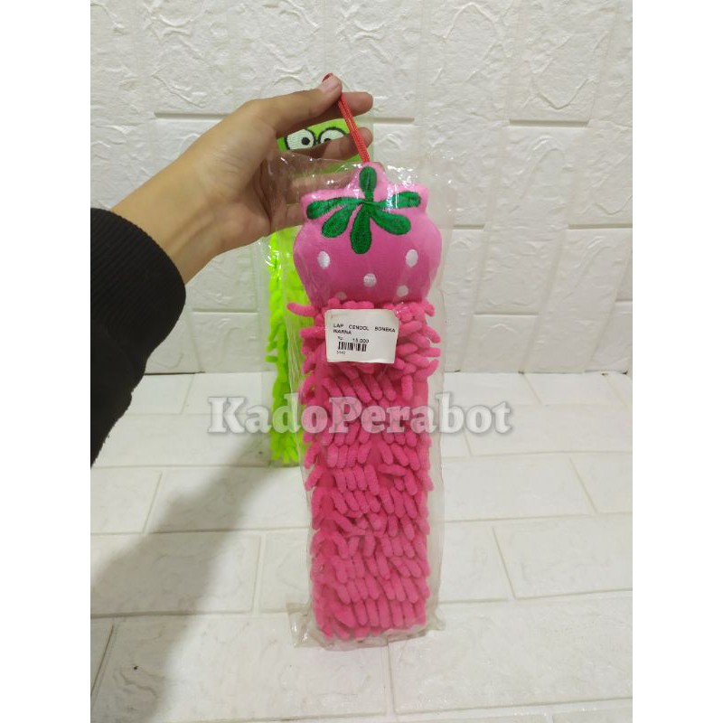 lap cendo boneka warna- lap tangan  gantung - lap gantung dapur