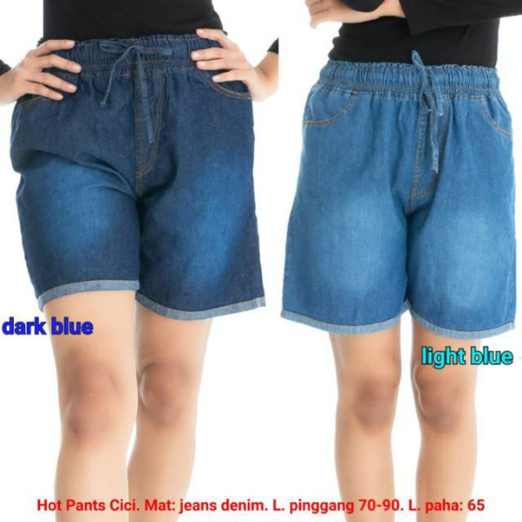 CELANA PENDEK JEANS RIPPED