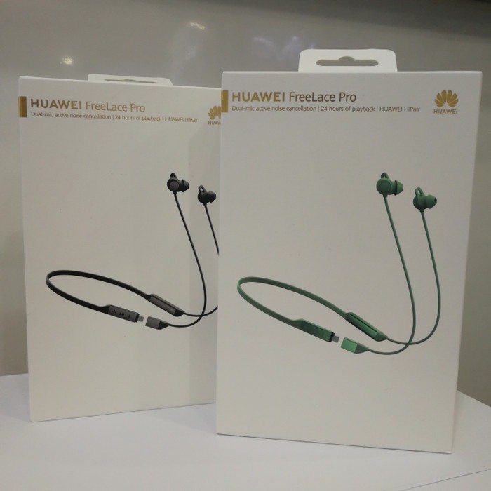 Huawei Freelace Pro - Baru - Garansi Resmi - Hitam - Hijau