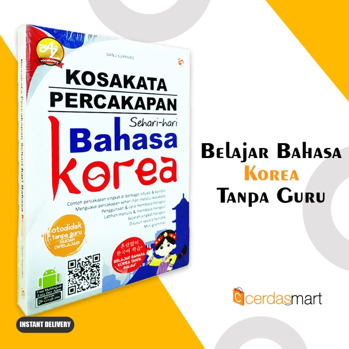 

✨COD✨ KOSAKATA PERCAKAPAN SEHARI-HARI BAHASA KOREA