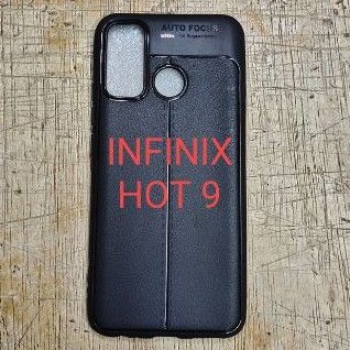 INFINIX HOT 9 , INFINIX ZERO 3 / X552 karet softcase silikon karet hitam mantap