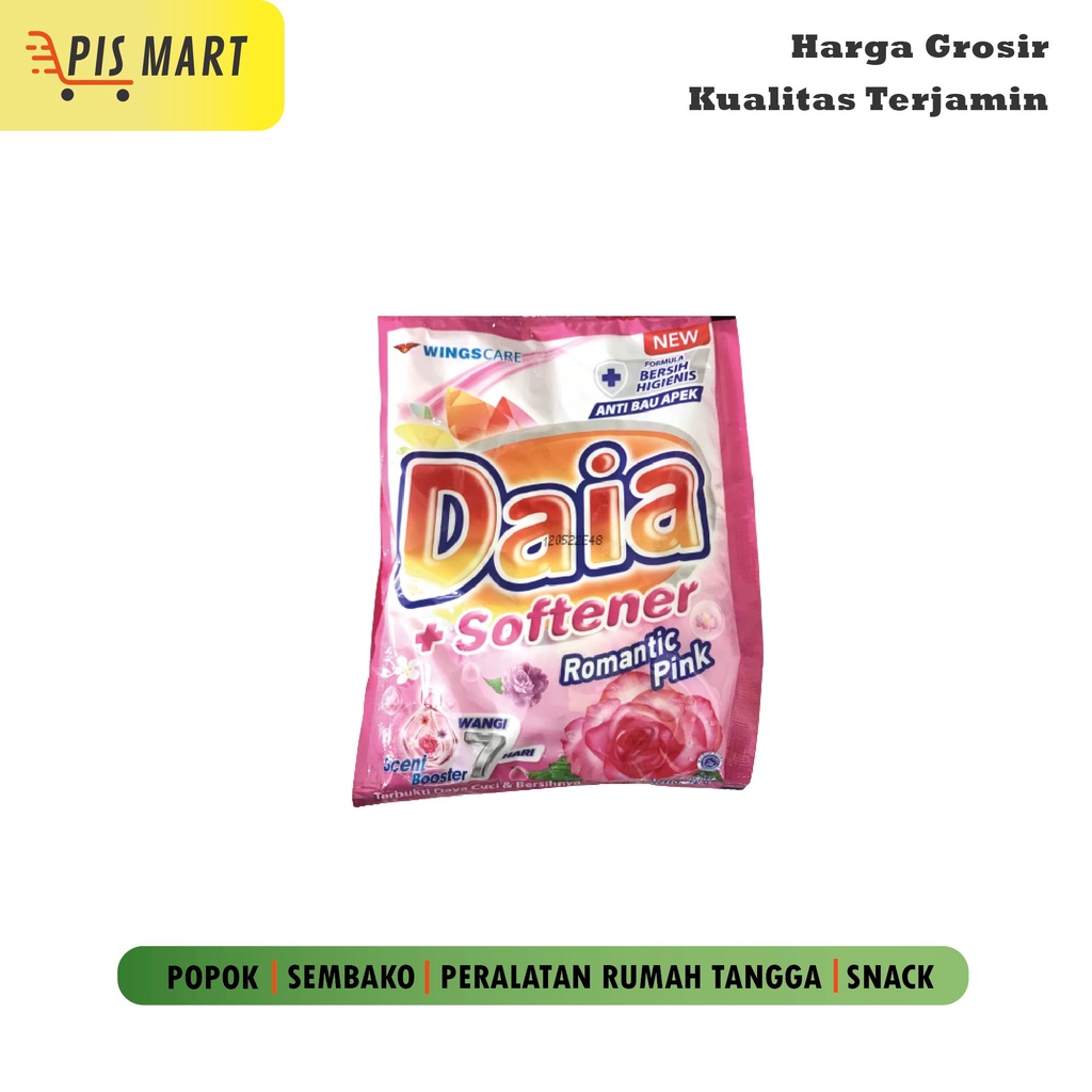 Daia Deterjen Bubuk Sachet Renceng 6 pcs