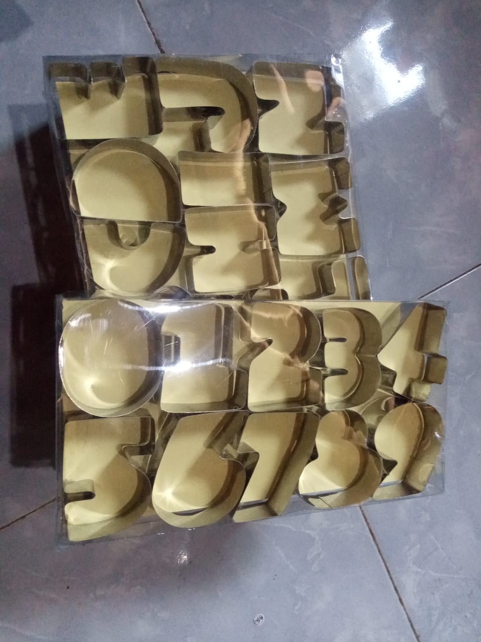 Cetakan Kue Donat Huruf Alfabet Dan Donat Angka