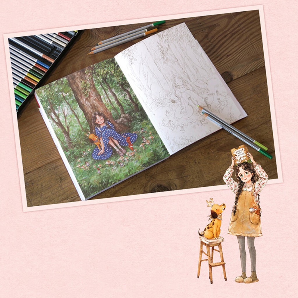 Buku Aeppol's Coloring Book Of The Forest Coloring Books