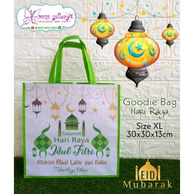 

Goodiebag/tas ultah/tas promosi/souvenir/ ukuran Xxl