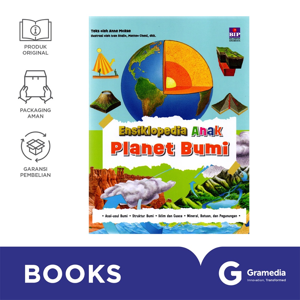 Buku Ensiklopedia Anak: Planet Bumi