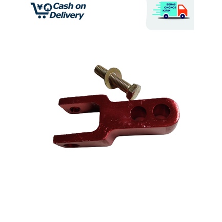 MERAH PENINGGI SHOCK BELAKANG MATIC TEBAL PLUS BAUT