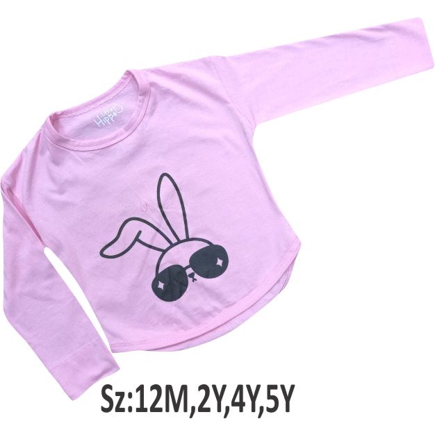 Baju Anak Long Sleeve Lengan Panjang Little Hippo / Kaos anak long sleeve Littlehippo Long Sleeve