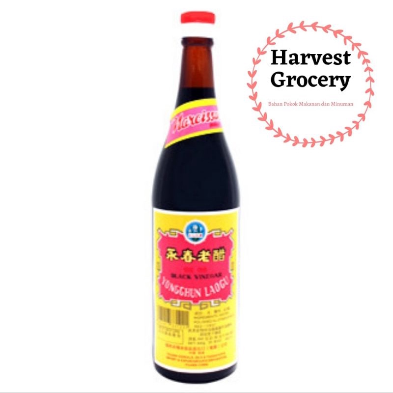 

Black Vinegar - Cuka Hitam YongChun LaoCu 640Ml
