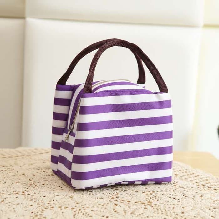 Cooler Bag Asi POLOS Motif - Tahan Panas dan Dingin - Lunch Bag Tahan Panas