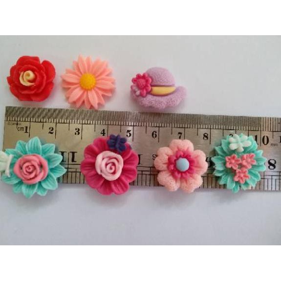 ➼ Clay resin warna cerah (100pcs) ۞