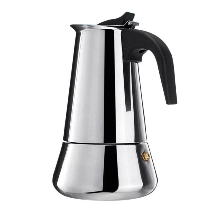 Moka Pot Espresso Coffee Maker Alat Seduh Kopi Praktis Mudah 300ml