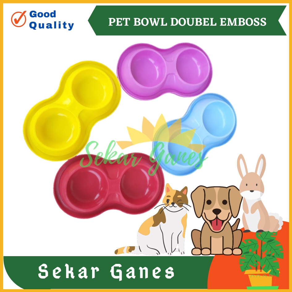 Pet Bowl Double Anti Semut