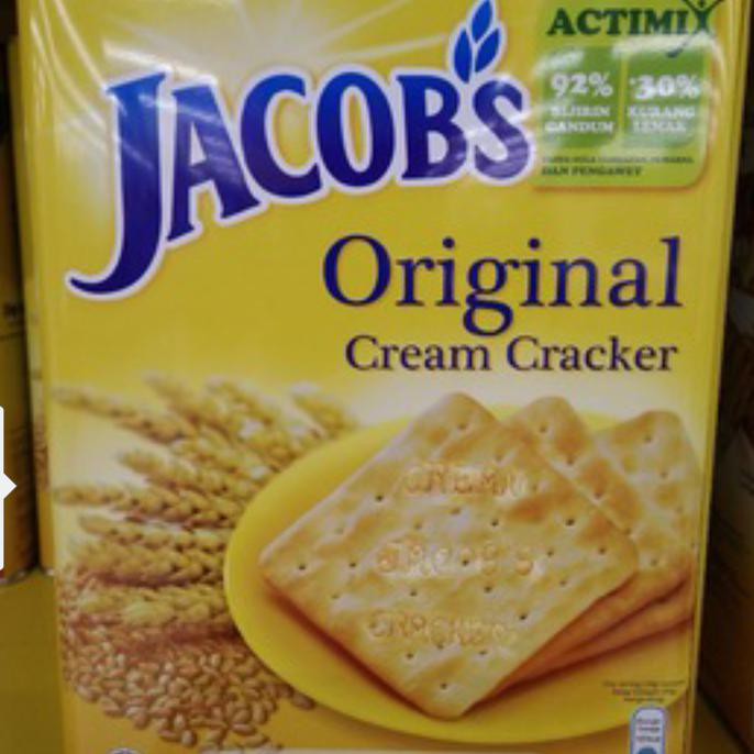 

BISKUIT JACOBS JACOB'S KALENG ORIGINAL CREAM CRACKER 750 GR MALAYSIA