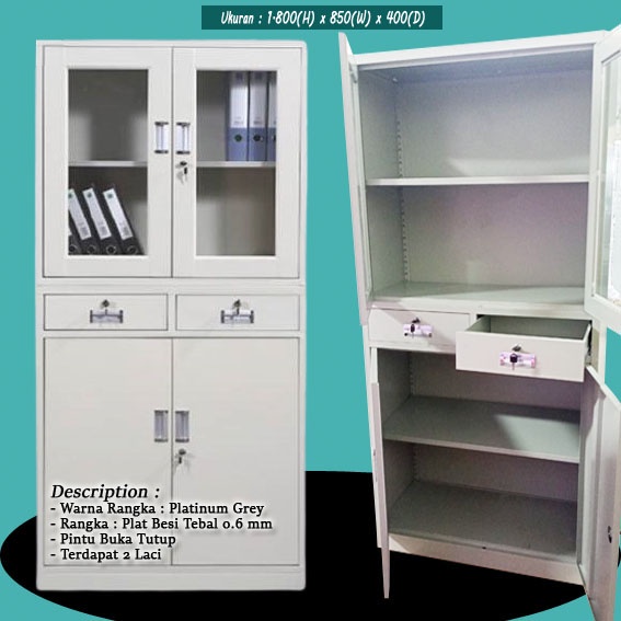 

Lemari kantor arsip besi