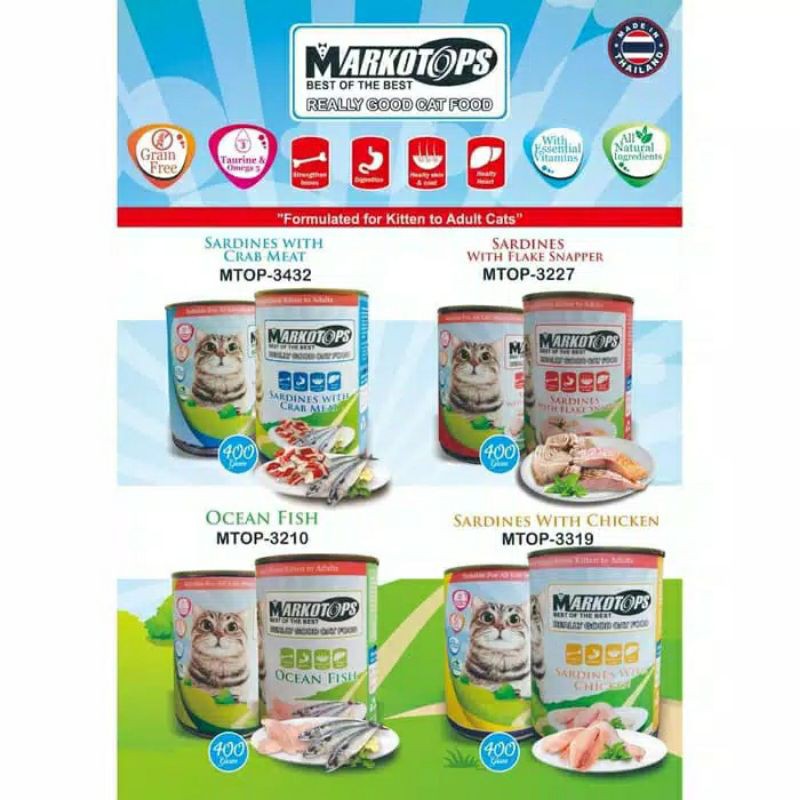 MAKANAN BASAH MARKOTOP 400 GRAM