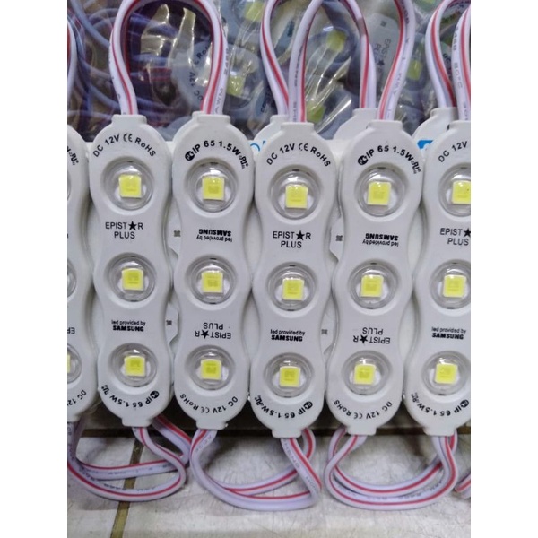 led module Samsung Epistar plus, bening,5054 DC-12V, per 100pcs