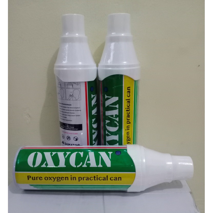 Jual Oxycan Oksigen Portable 500 Cc Oxycan 500ml Oksigen Mini Portable ...