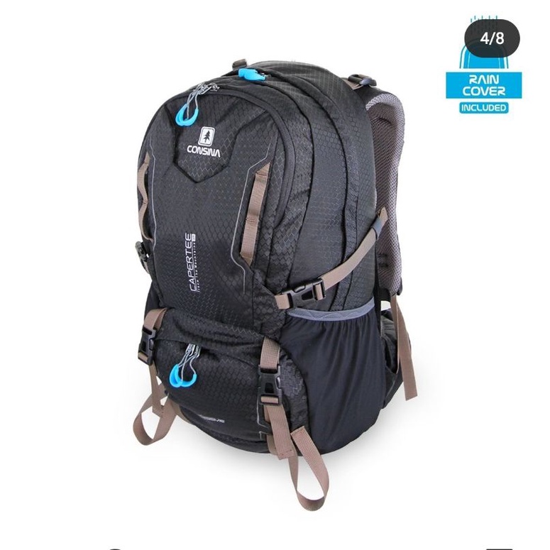 Tas Daypack Consina Capertee Ransel Semi Carrier 30L Include Raincover