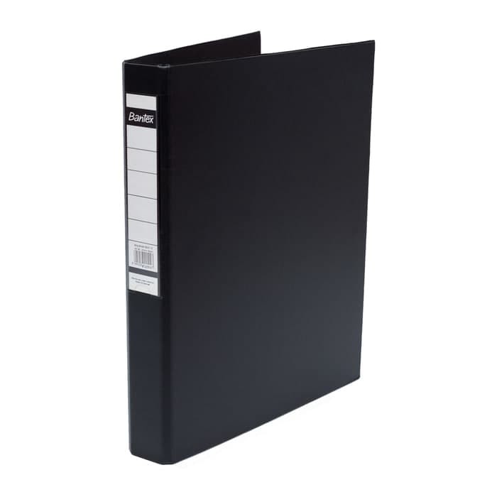 

Bantex Ring Binder 2 Ring O 25mm A4 Black #8225 10