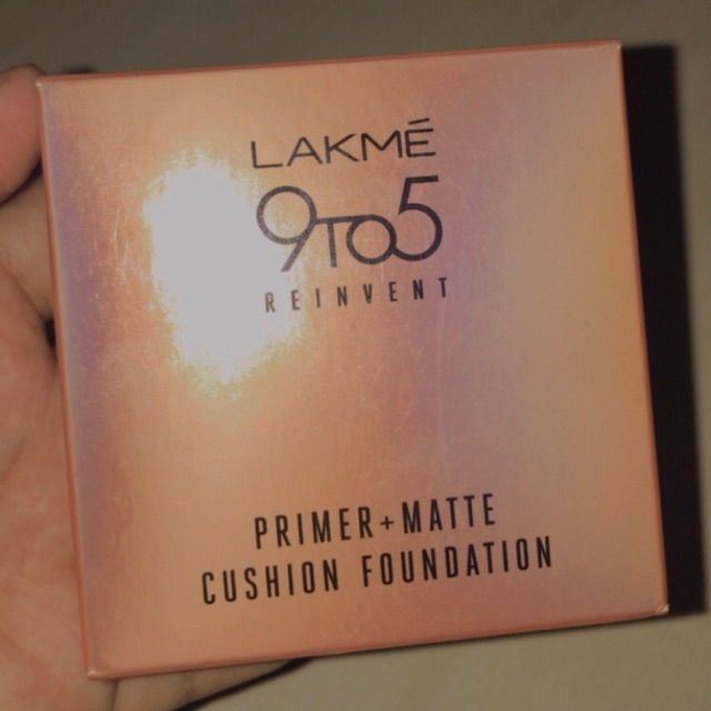 primer+matte cushion foundation lakme
