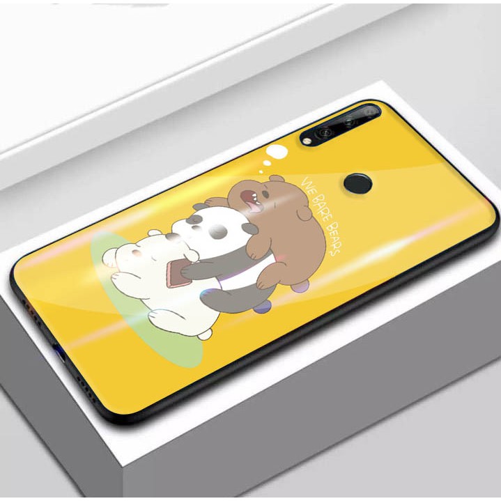 [K25] Soft Case Glass We Bare Bears Aurora For Oppo/Vivo/Xiaomi/Samsung/Iphone/Realme