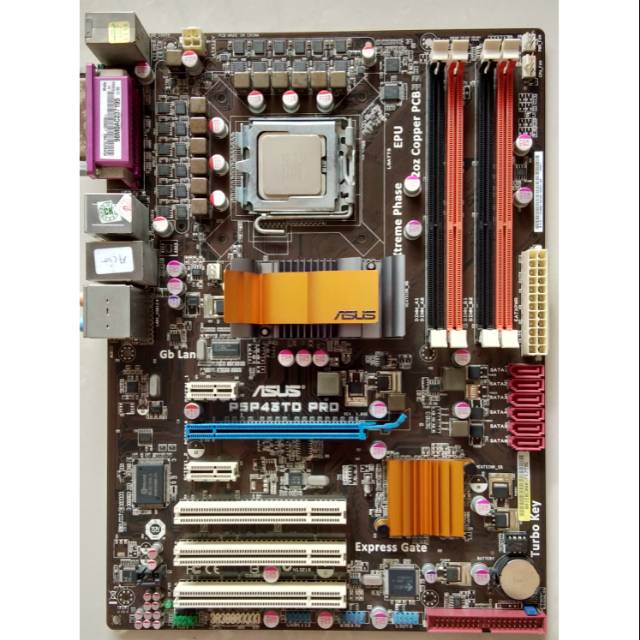 ASUS P5P43TD PRO LGA 775 DDR3 (4SLOT) + Processor Q8300