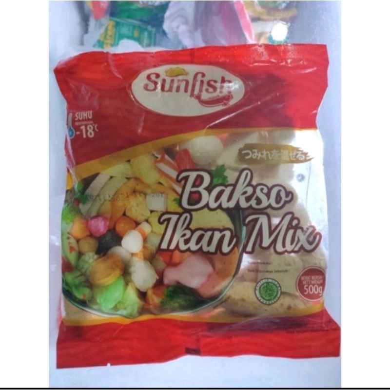 

Bakso ikan mix sunfish 500gr