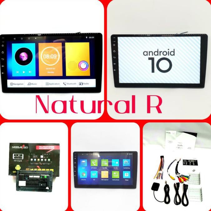 READY HEADUNIT ANDROID 10 INCH SKELETON SKT-8189 / SKT 8189 - SKT-8189 10inch