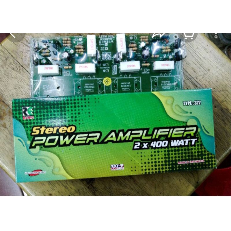 kit Driver power amplifier sanken streo safari 2x400 watt