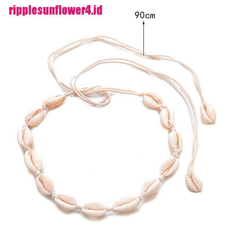 Kalung Choker Kerang Laut Gaya Bohemian