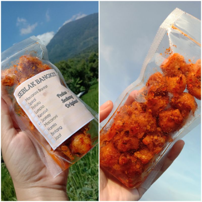 

Seblak Kering Siomay Pedas / Sebring Pedas