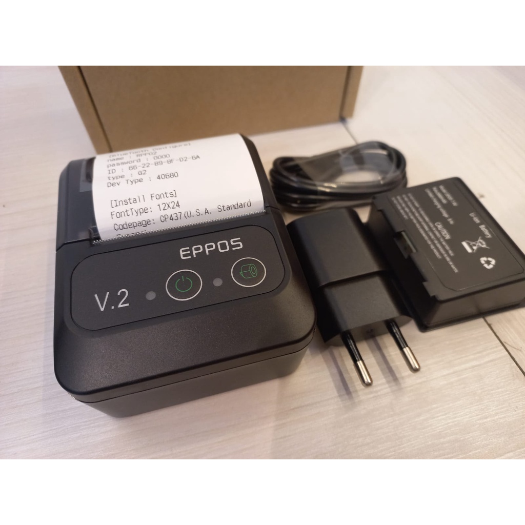 Printer Bluetooth Thermal EPPOS EP X583 V2 / EPX583V2 / EP-X583 V2 PRINTER MINI PORTABLE 58MM KASIR PPOB THERMAL BLUETOOTH