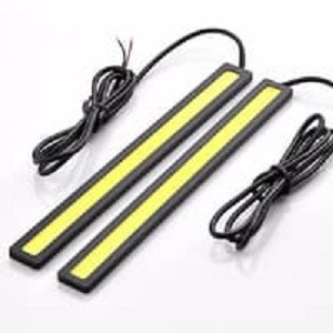 Lampu LED DRL COB 17 cm Variasi Aksesoris Mobil Motor 2 Pcs CNS