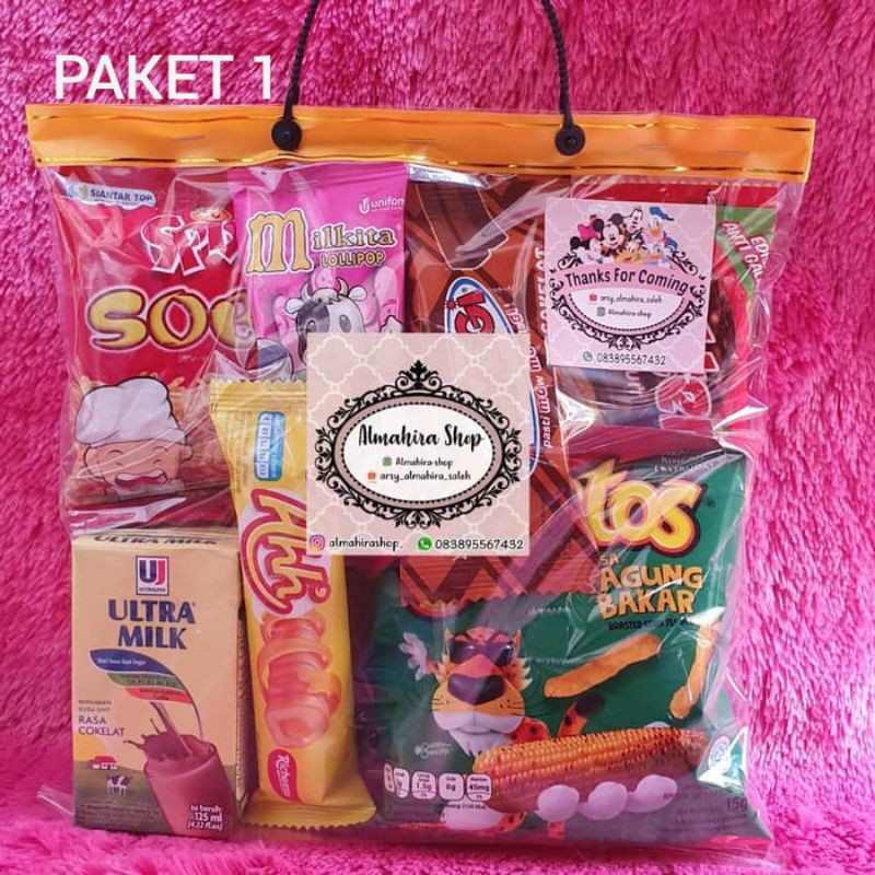 Paket Snack Ultah  Paket Snack Ulang Tahun Bingkisan 