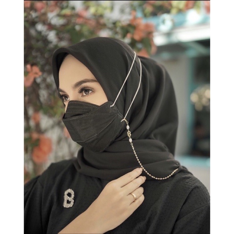 BUTTONSCARVES STRAP MASK - EVERYTHING LONG CHAIN TALI MASKER
