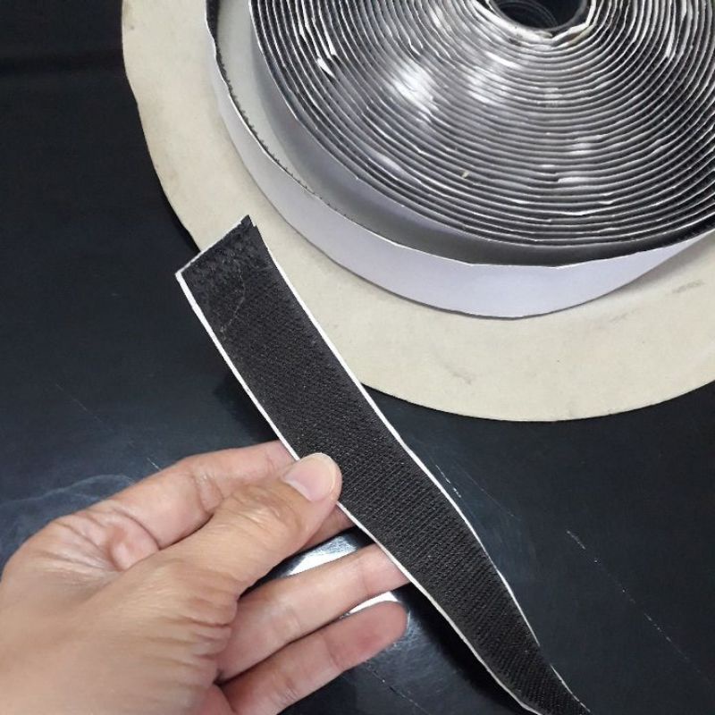 velcro perekat kain pel Oshiyama single perekat harga per 1 meter