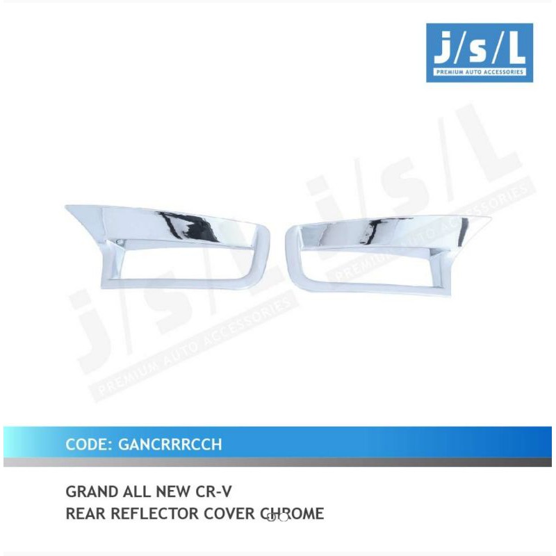 cover reflektor grand all new CRV chrome jsl