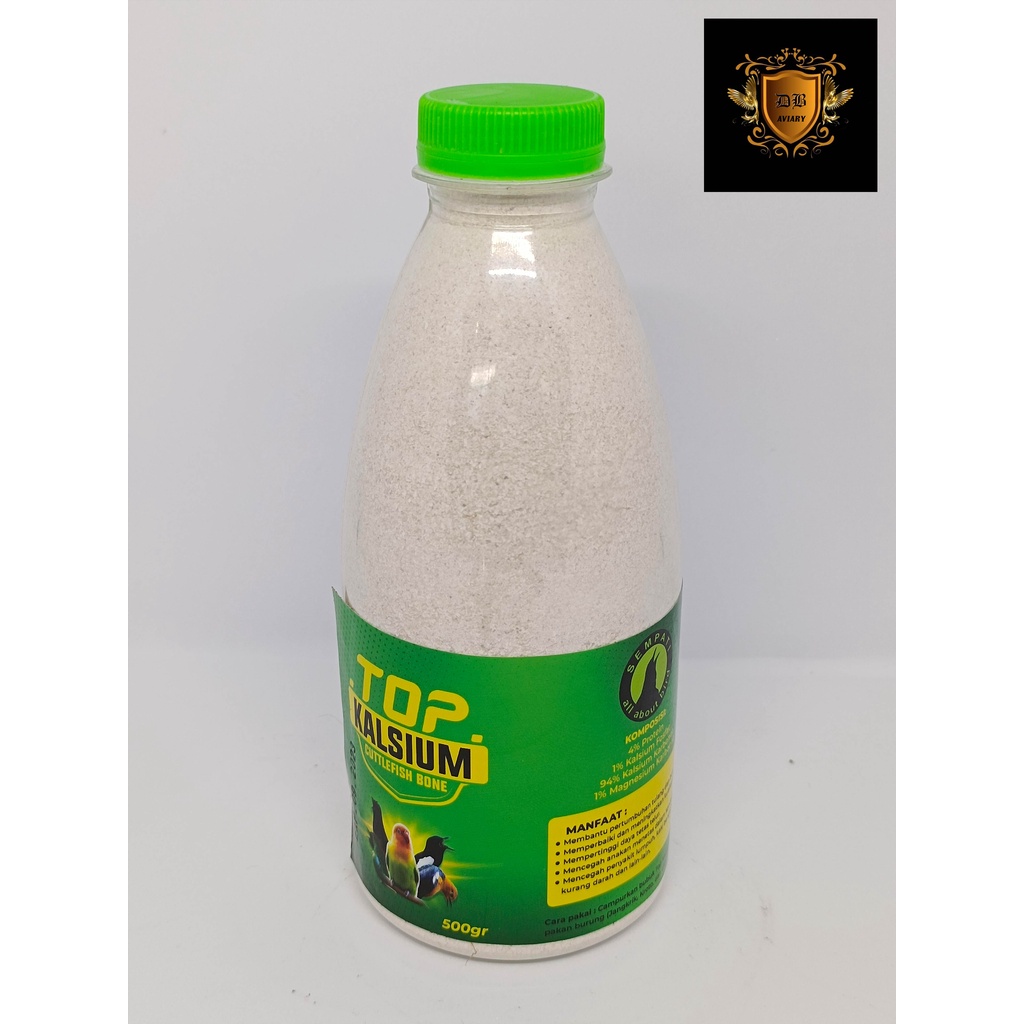 TOP KALSIUM SEMPATI ASINAN TULANG SOTONG SUPER PAKAN BURUNG