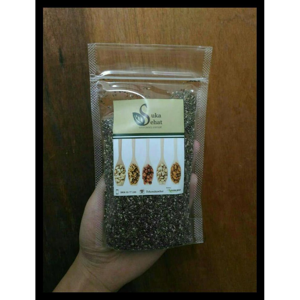 

Chiaseed Premium Organic -100Gr ( Chia Seed - Chia Seeds - Ciaseeds ) Bermutu