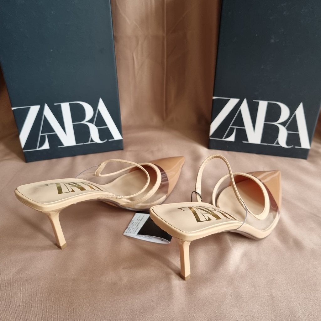 SEPATU ZR WANITA VYNIL STILETTO HEELS